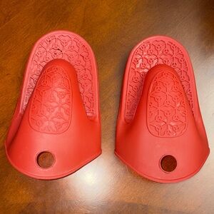 IKEA Red Silicone Grip Holders